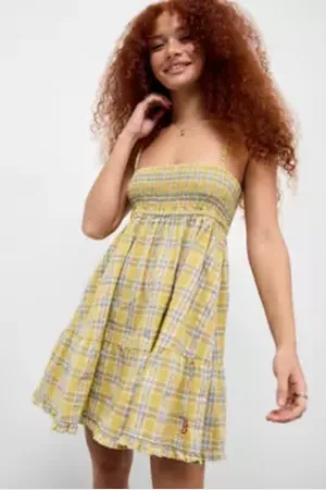 BDG Dani Check Mini Dress