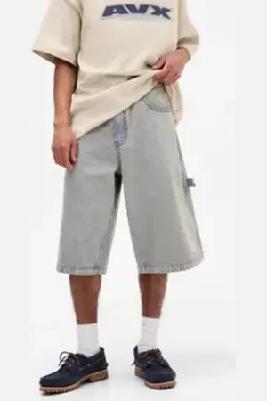 Avirex AVX Dept UO Exclusive Dam Hickory Denim Shorts