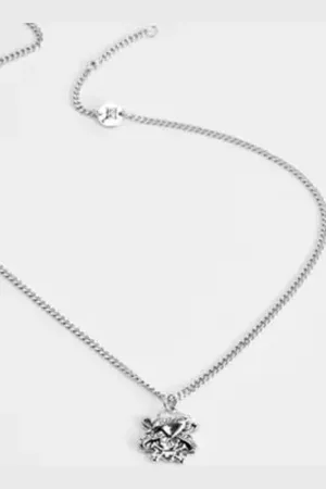 ED HARDY Love Kills Chain and Tattoo Heart Pendant
