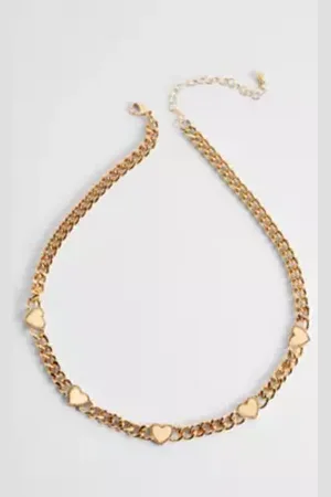 Silence + Noise Heart Chain Necklace