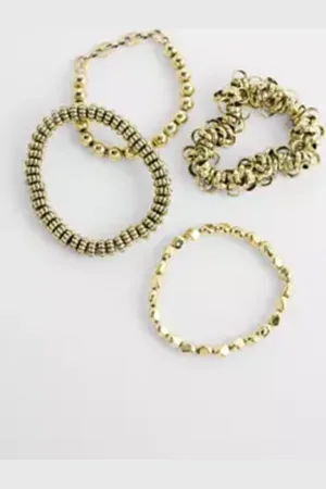 Silence + Noise Multi-Link Bracelets 4-Pack