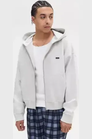 iets frans... Iets frans. Cropped Zip-Through Hoodie