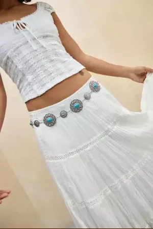 Urban Outfitters UO Turquoise Circle Chain