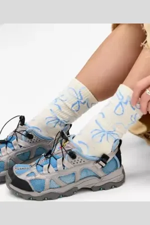 Out From Under Sketchy Bow Socks