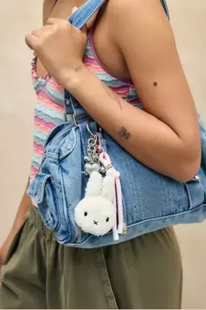 Miffy Tiny Teddy Keyring