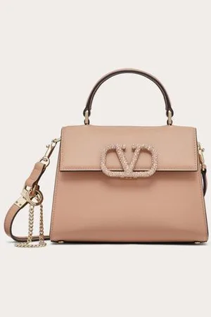 VALENTINO GARAVANI SMALL VSLING HANDBAG WITH JEWEL LOGO Woman UNI