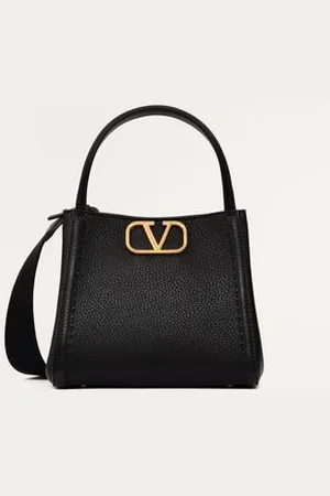 VALENTINO GARAVANI GARAVANI ALLTIME SMALL HANDBAG IN GRAINY CALFSKIN Woman UNI