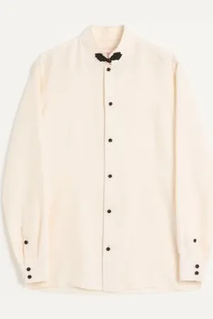 VALENTINO SILK SHANTUNG SHIRT WITH TOGGLE Man 39