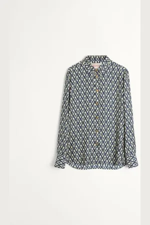 VALENTINO SILK TWILL SHIRT WITH TOUTE LA V PRINT Man 37
