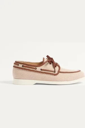 VALENTINO GARAVANI PALM AVENUE CANVAS AND NAPPA BOAT SHOE Man 39