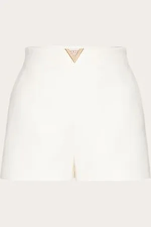 VALENTINO CREPE COUTURE SHORTS Woman 36