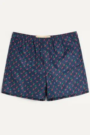 VALENTINO NYLON SWIMSUIT WITH CHERRYFIC PRINT Man 44