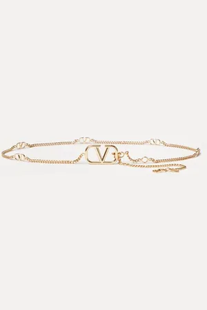 VALENTINO GARAVANI VLOGO SIGNATURE CHAIN BELT Woman L