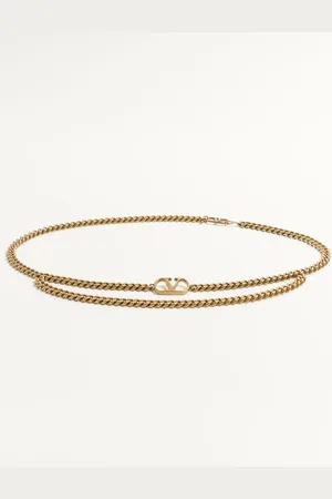 VALENTINO GARAVANI VLOGO SIGNATURE CHAIN BELT Woman L