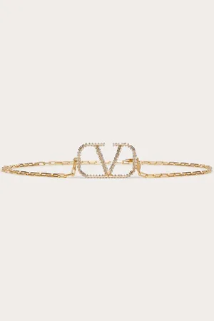 VALENTINO GARAVANI VLOGO SIGNATURE CHAIN BELT Woman L
