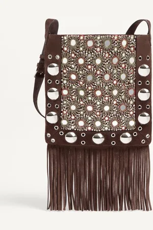 VALENTINO GARAVANI GARAVANI NELLC??TE EMBROIDERED SHOULDER BAG Man UNI