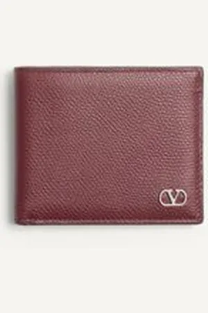 VALENTINO GARAVANI GARAVANI VLOGO SIGNATURE GRAINY CALFSKIN WALLET Man UNI