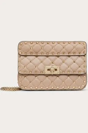 VALENTINO GARAVANI SMALL NAPPA ROCKSTUD SPIKE BAG Woman UNI