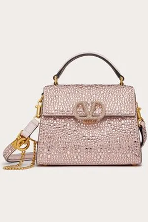 VALENTINO GARAVANI VSLING MINI HANDBAG WITH SPARKLING EMBROIDERY Woman UNI