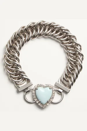 VALENTINO GARAVANI COEUR HYPERBOLE CHOKER IN METAL, RESIN AND SWAROVSKI?? CRYSTALS Woman UNI
