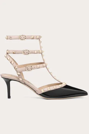 VALENTINO GARAVANI ROCKSTUD CAGED PUMP 65MM Woman 34.5