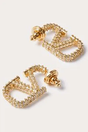VALENTINO GARAVANI VLOGO SIGNATURE METAL EARRING Woman UNI