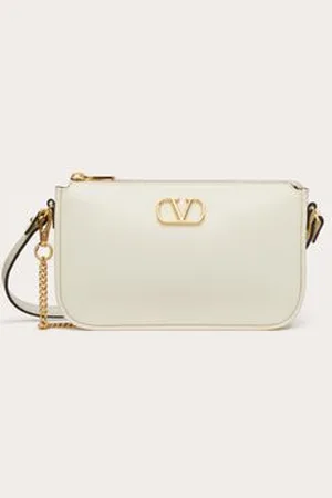 VALENTINO GARAVANI MINI VLOGO SIGNATURE CALFSKIN CROSSBODY BAG Woman UNI