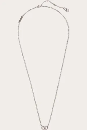 VALENTINO GARAVANI VLOGO SIGNATURE METAL NECKLACE Man UNI