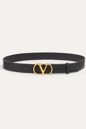 VALENTINO GARAVANI VLOGO SIGNATURE CALFSKIN BELT 30 MM Man 085