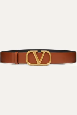 VALENTINO GARAVANI VLOGO SIGNATURE CALFSKIN BELT 40 MM Man 085