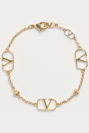 VALENTINO GARAVANI VLOGO SIGNATURE METAL BRACELET Woman M