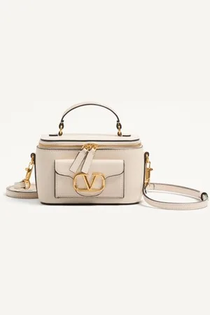 VALENTINO GARAVANI LOC?? MINI HANDBAG IN CALFSKIN Woman UNI
