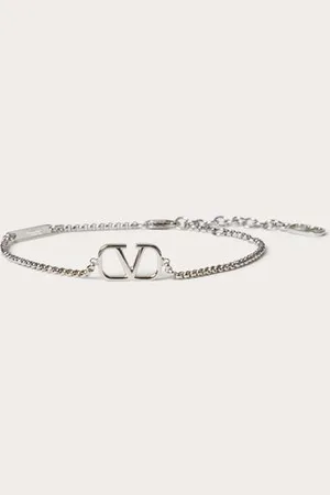 VALENTINO GARAVANI VLOGO SIGNATURE METAL BRACELET Man UNI
