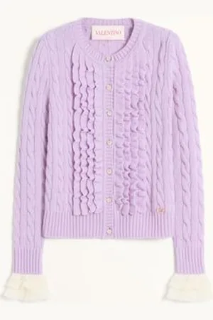 VALENTINO WOOL CARDIGAN Woman L