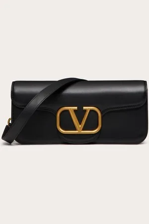 VALENTINO GARAVANI LOC?? CALFSKIN CROSSBODY BAG Man UNI