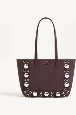 VALENTINO GARAVANI GARAVANI NELLC??TE MINI SUEDE SHOPPING BAG Woman UNI