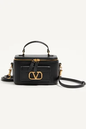 VALENTINO GARAVANI LOC?? MINI HANDBAG IN CALFSKIN Woman UNI