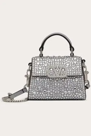 VALENTINO GARAVANI MINI VSLING EMBROIDERED HANDBAG Woman UNI