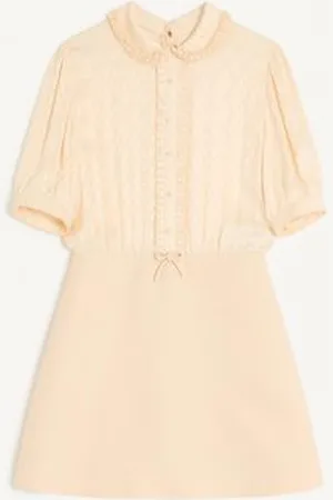 VALENTINO CREPE COUTURE SHORT DRESS Woman 36