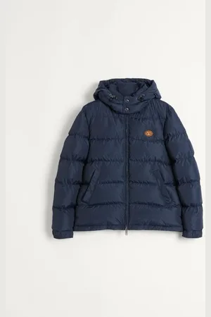 VALENTINO NYLON HOODED DOWN JACKET WITH VLOGO PATCH Man 44