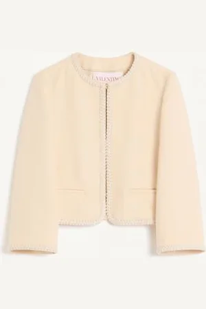VALENTINO CREPE COUTURE JACKET Woman 36
