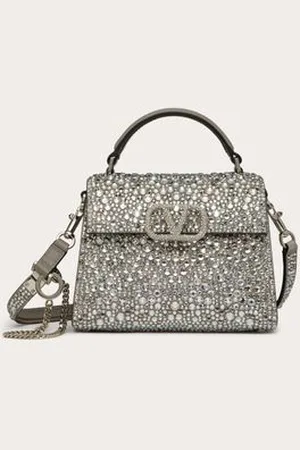 VALENTINO GARAVANI VSLING MINI HANDBAG WITH SPARKLING EMBROIDERY Woman UNI