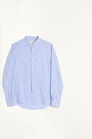 VALENTINO LINEN SHIRT WITH VLOGO EMBROIDERY Man 37