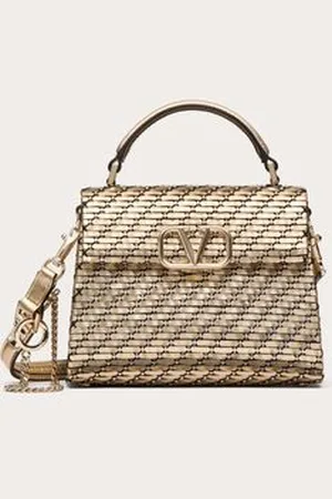 VALENTINO GARAVANI GARAVANI MINI VSLING WOVEN HANDBAG Woman UNI