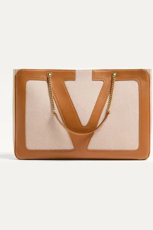 VALENTINO GARAVANI GARAVANI VIVA SUPERSTAR LARGE CANVAS SHOPPING BAG Woman UNI