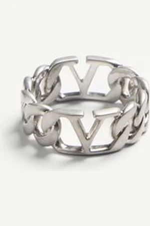 VALENTINO GARAVANI VLOGO SIGNATURE METAL RING Man 19