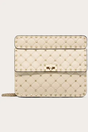 VALENTINO GARAVANI MEDIUM NAPPA ROCKSTUD SPIKE BAG Woman UNI