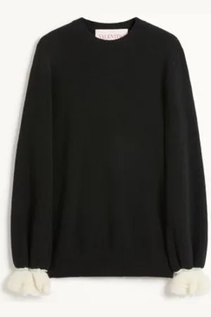 VALENTINO WOOL AND MOHAIR JUMPER Woman L