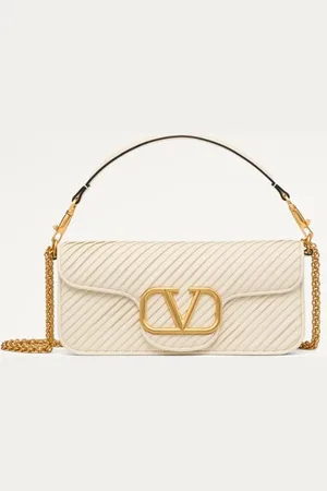 VALENTINO GARAVANI GARAVANI LOC?? SHOULDER BAG IN PLEATED NAPPA Woman UNI