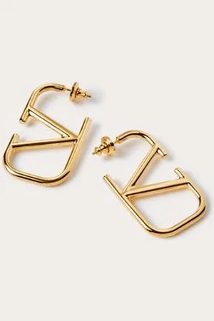 VALENTINO GARAVANI VLOGO SIGNATURE METAL EARRINGS Woman UNI